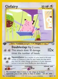 Clefairy Neo Genesis