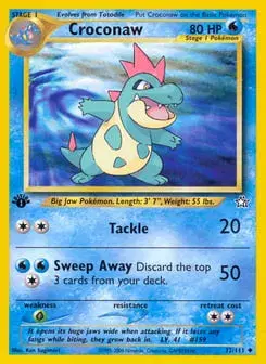 Croconaw Neo Genesis