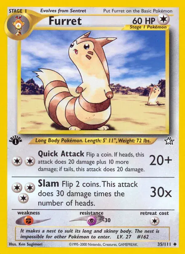 Furret Neo Genesis 35