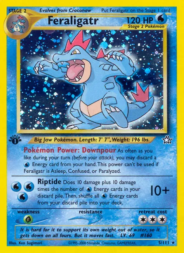 Feraligatr Neo Genesis 5