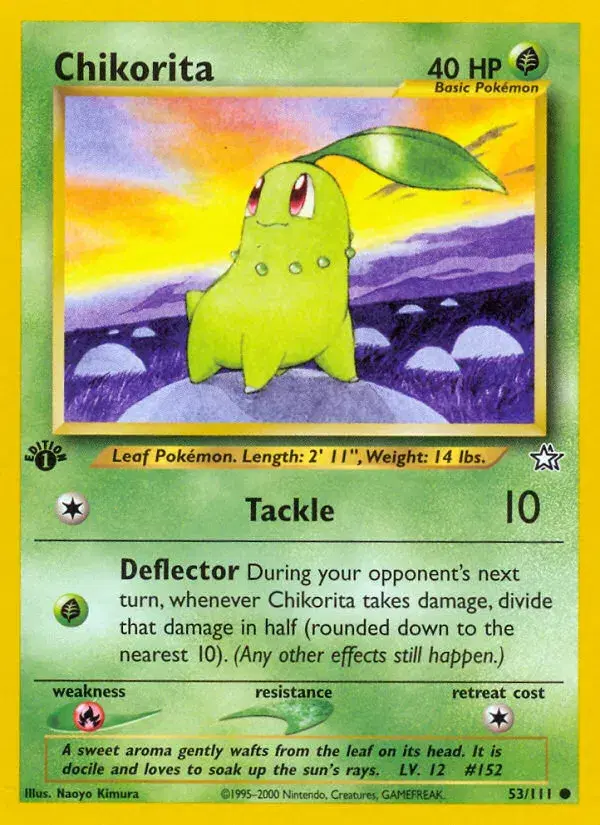 Chikorita Neo Genesis 53