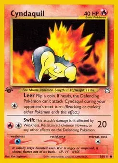 Cyndaquil Neo Genesis