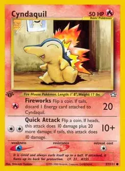 Cyndaquil Neo Genesis