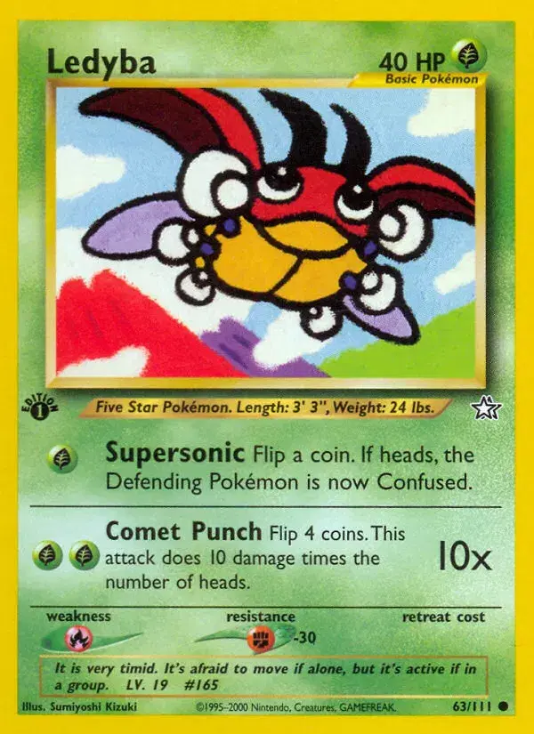 Ledyba Neo Genesis 63