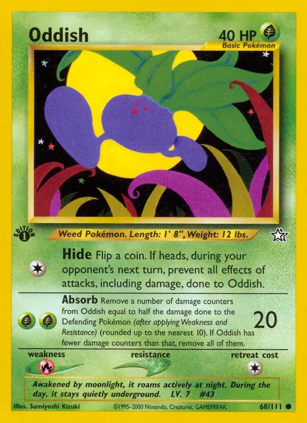 Oddish Neo Genesis 68