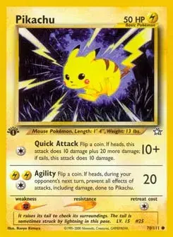 Pikachu Neo Genesis
