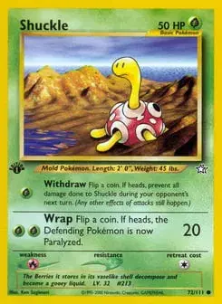 Shuckle Neo Genesis