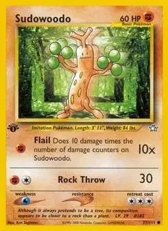 Sudowoodo Neo Genesis