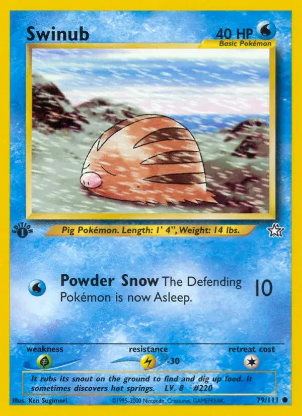 Swinub Neo Genesis 79