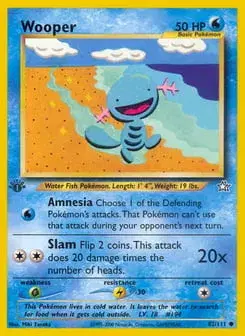 Wooper Neo Genesis