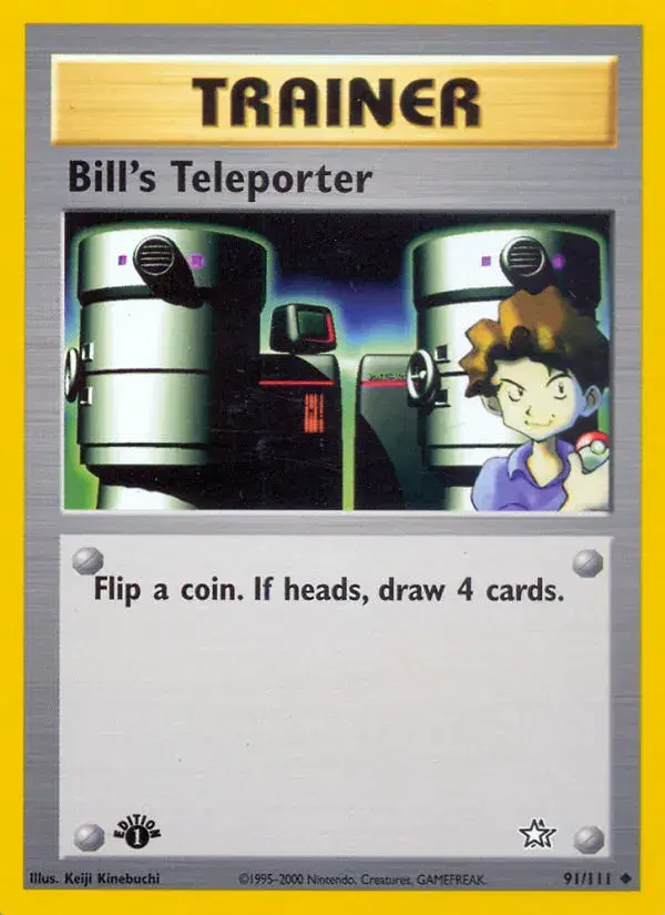 Bill's Teleporter Neo Genesis 91