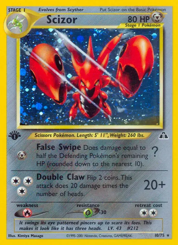 Scizor Neo Discovery 10