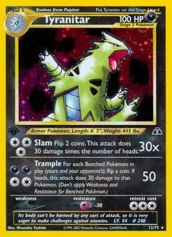 Tyranitar Neo Discovery