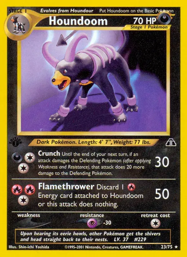 Houndoom Neo Discovery 23