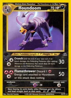 Houndoom Neo Discovery
