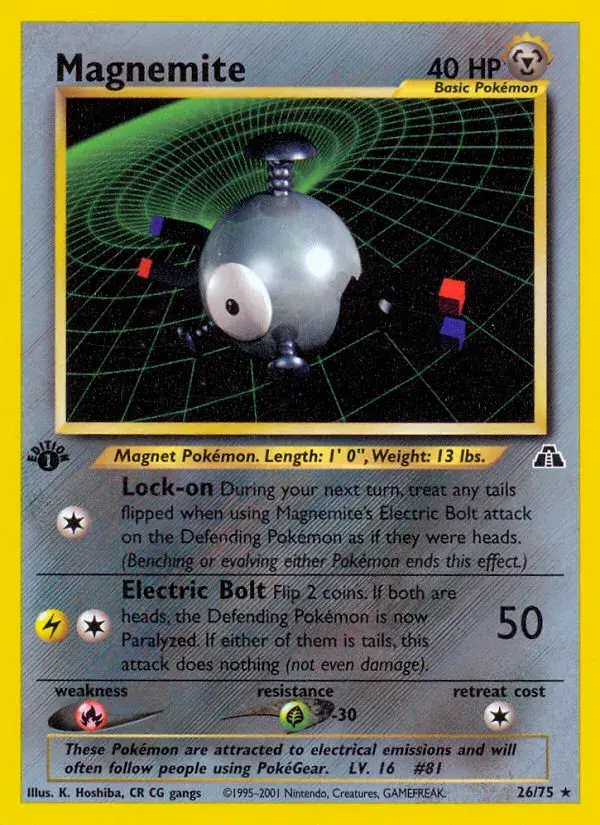 Magnemite Neo Discovery 26