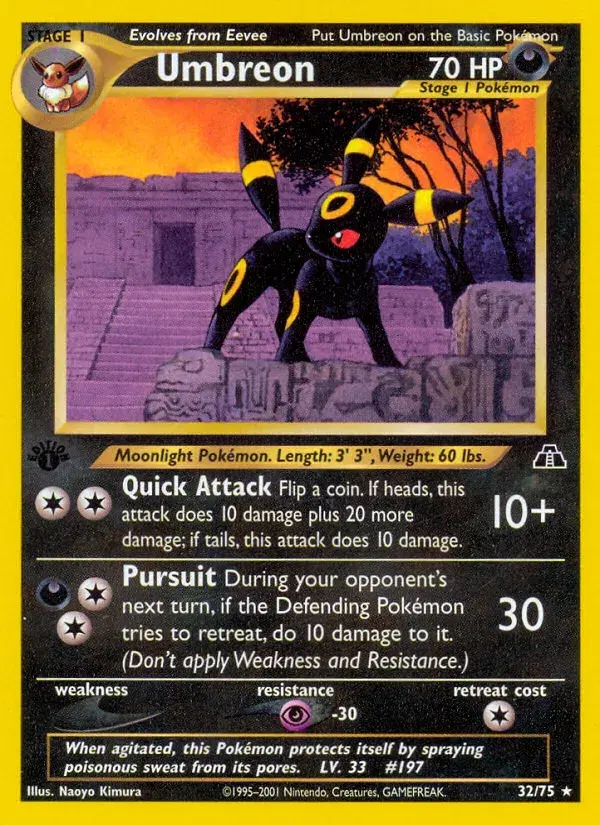 Umbreon Neo Discovery 32