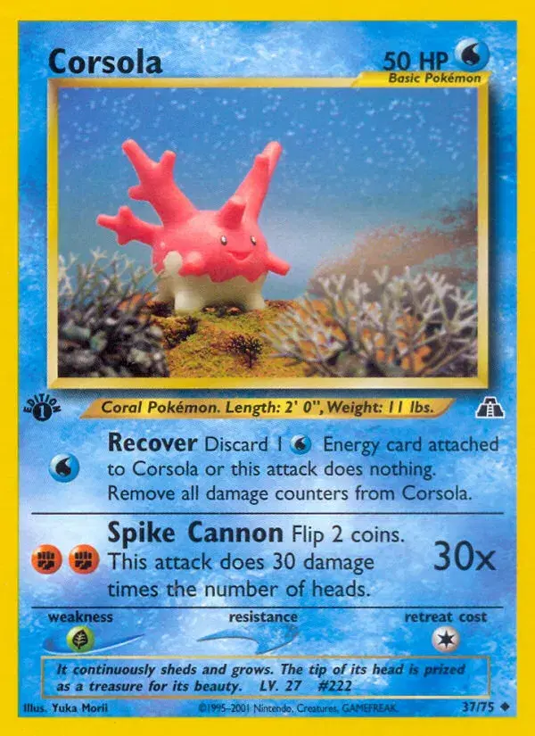 Corsola Neo Discovery 37