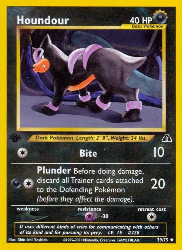 Houndour Neo Discovery 39