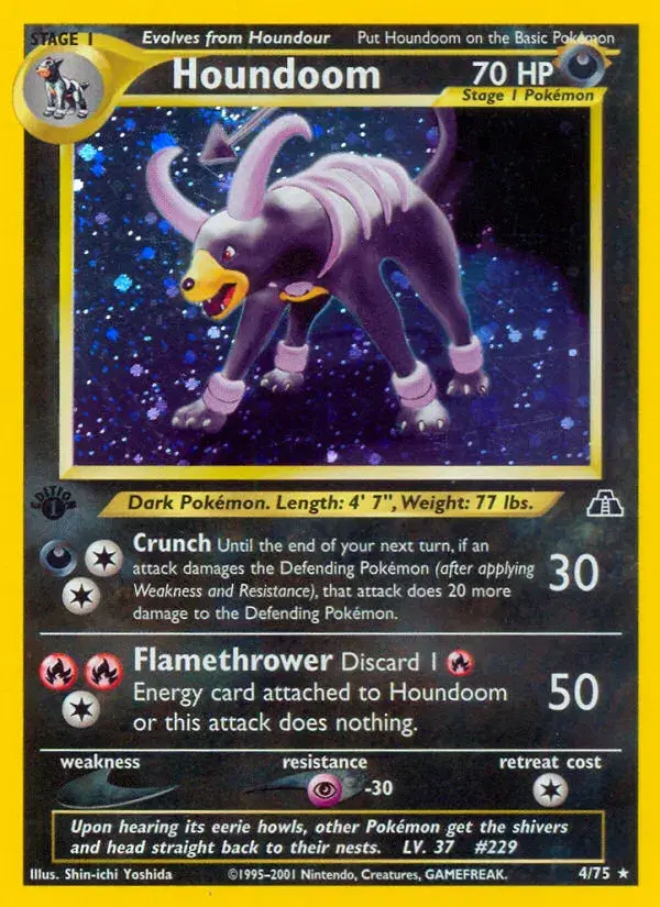 Houndoom Neo Discovery 4