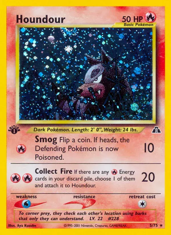 Houndour Neo Discovery 5
