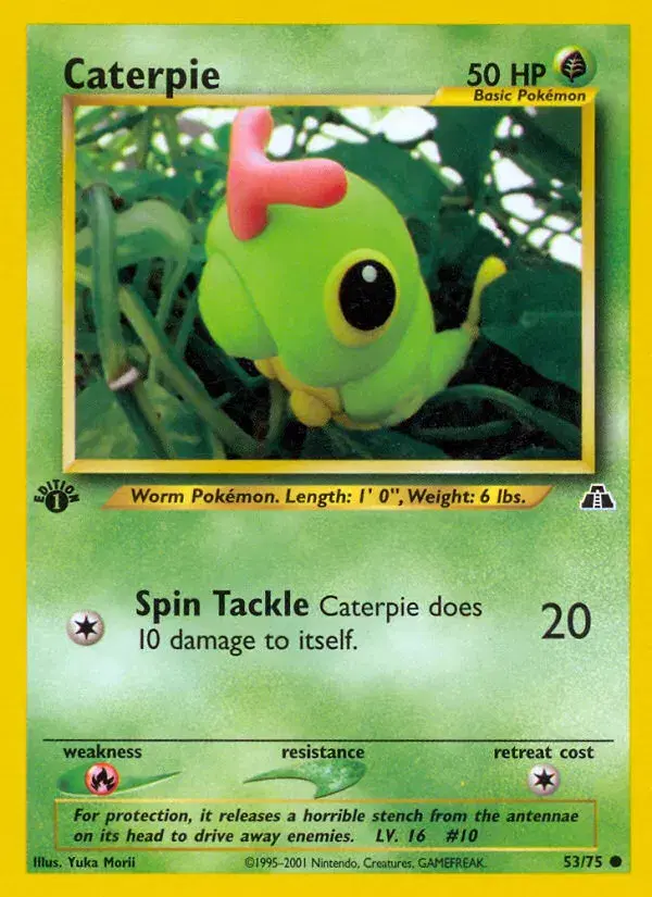 Caterpie Neo Discovery 53