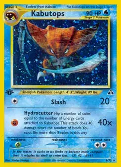 Kabutops Neo Discovery