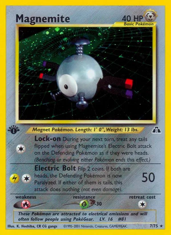 Magnemite Neo Discovery 7