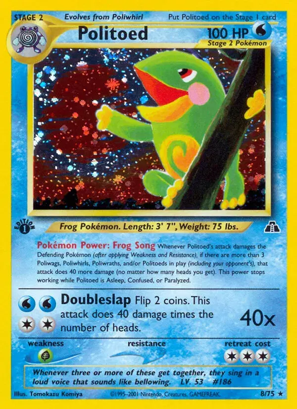 Politoed Neo Discovery 8