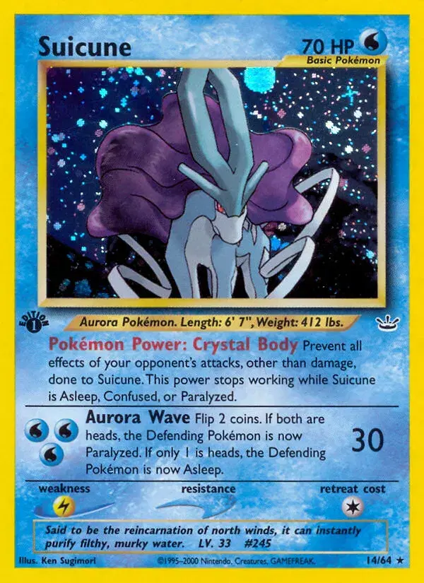 Suicune Neo Revelation 14