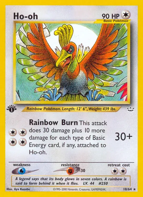 Ho-oh Neo Revelation 18