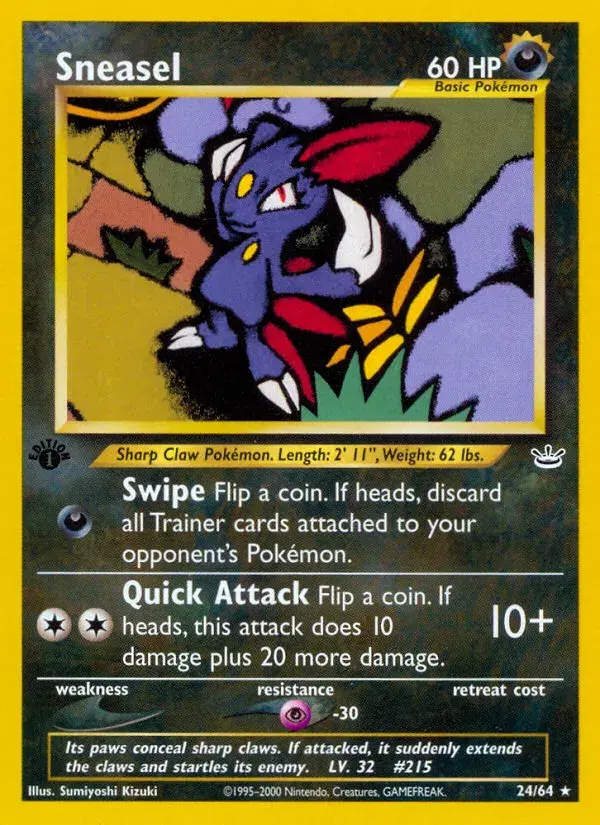 Sneasel Neo Revelation 24