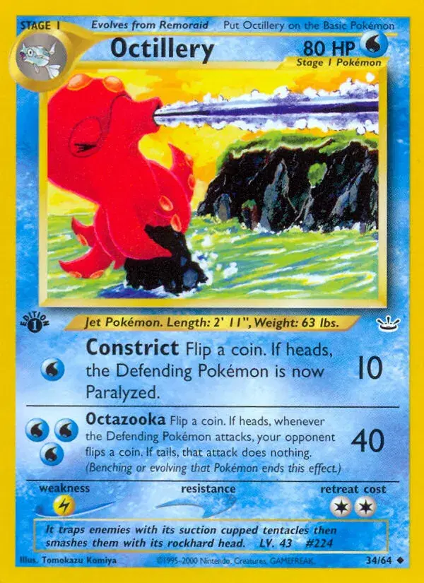 Octillery Neo Revelation 34