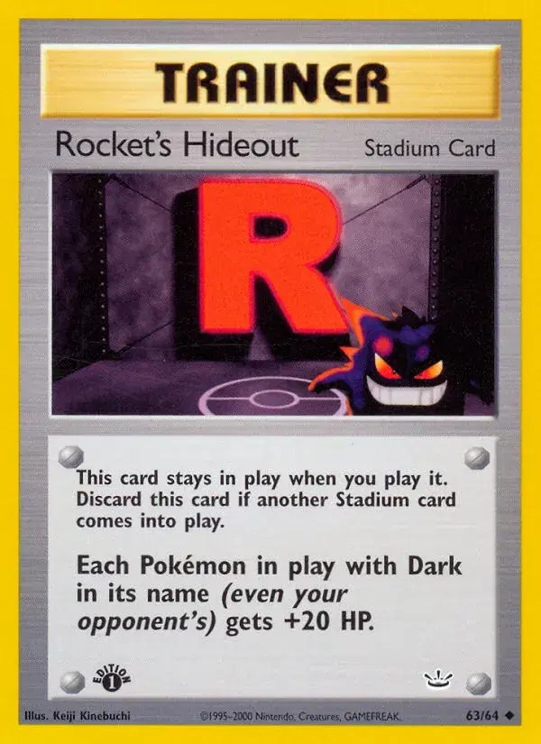 Rocket's Hideout Neo Revelation 63