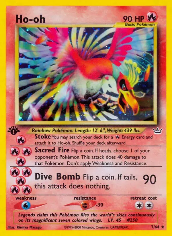 Ho-oh Neo Revelation 7
