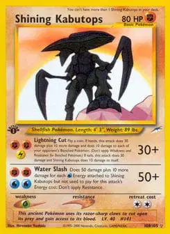 Shining Kabutops Neo Destiny