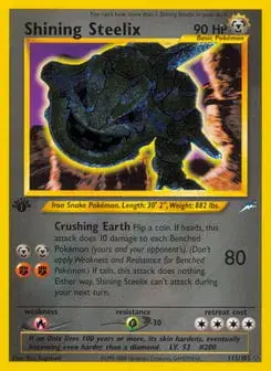 Shining Steelix Neo Destiny