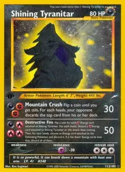 Shining Tyranitar #113