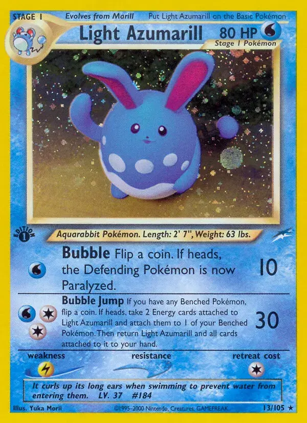 Light Azumarill Neo Destiny 13