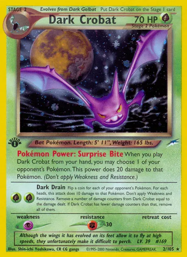 Dark Crobat Neo Destiny 2