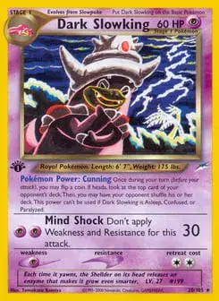 Dark Slowking Neo Destiny