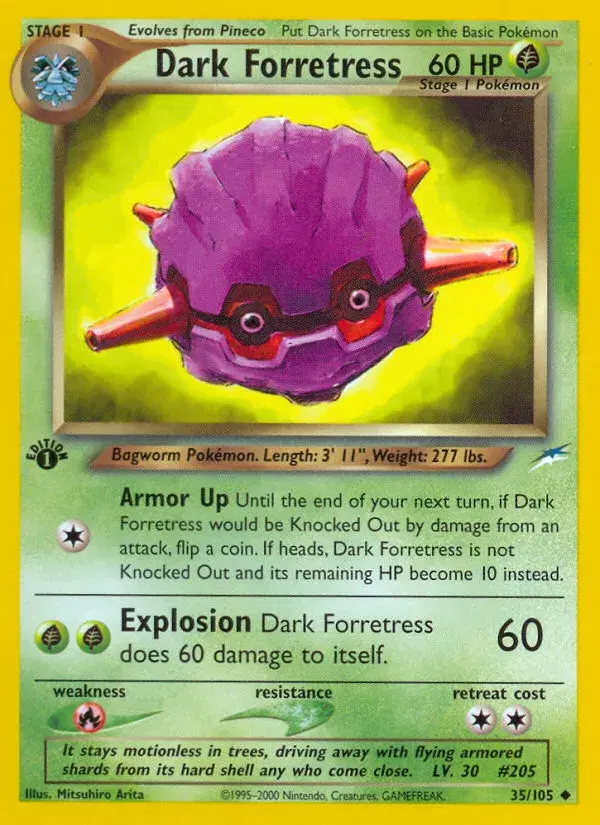 Dark Forretress Neo Destiny 35