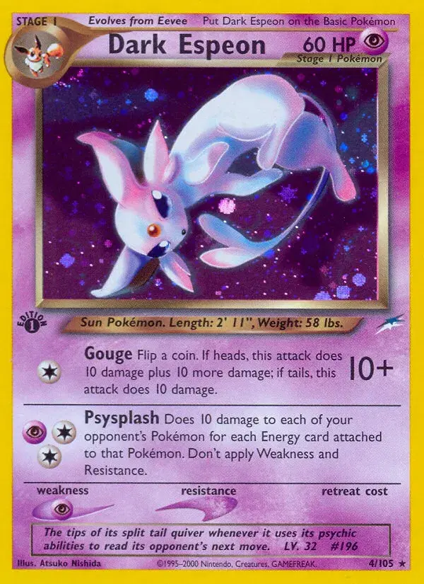 Dark Espeon Neo Destiny 4
