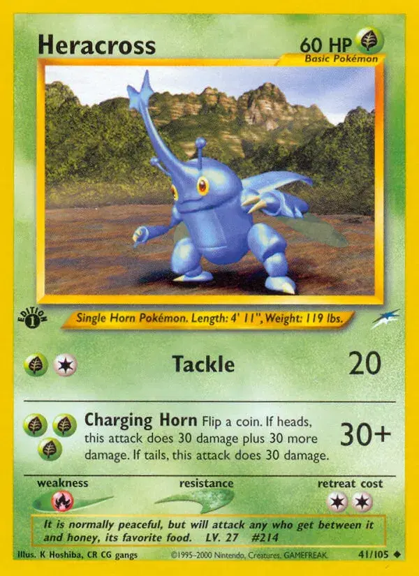 Heracross Neo Destiny 41