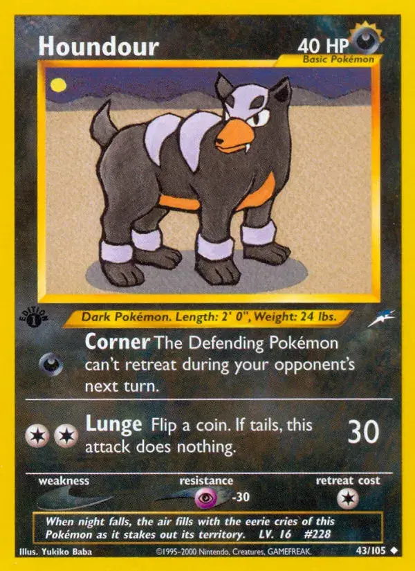 Houndour Neo Destiny 43