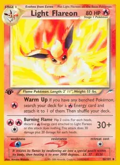 Light Flareon Neo Destiny