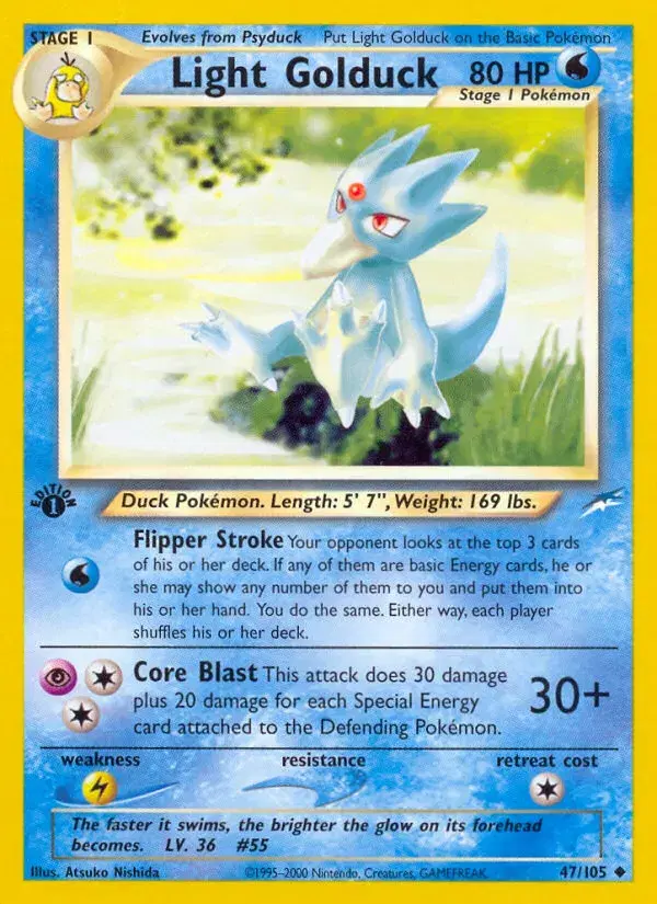Light Golduck Neo Destiny 47