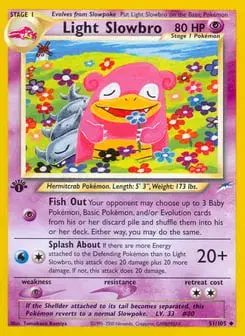 Light Slowbro Neo Destiny