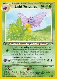 Light Venomoth Neo Destiny