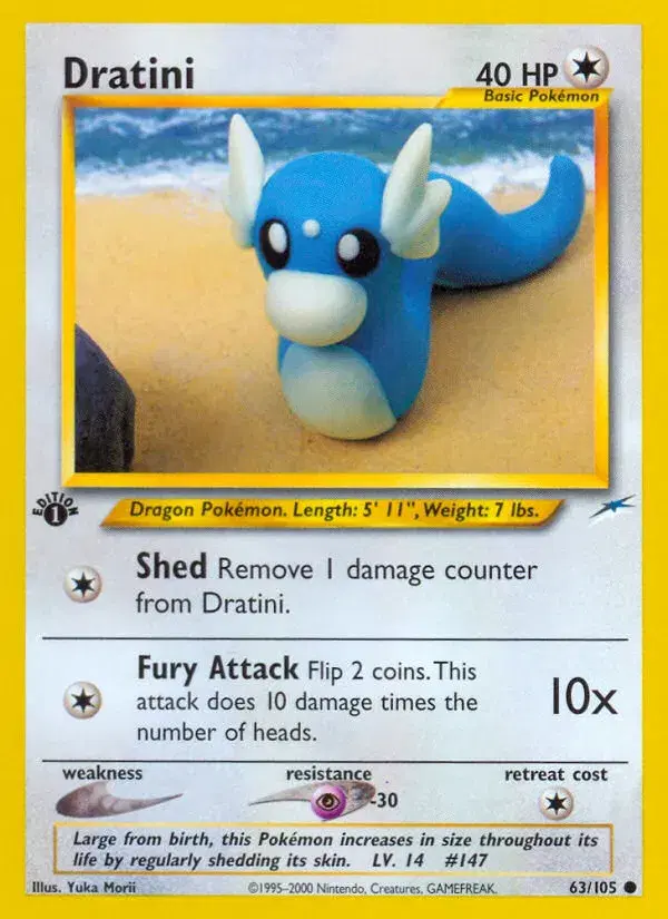 Dratini Neo Destiny 63